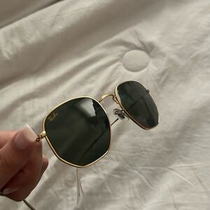Gold ray bans